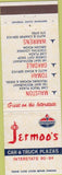 Matchbook Cover - Jermoo's Standard oil gas Mauston Tomah WI