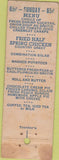 Matchbook Cover - Younker's Restaurants Chicago IL WEAR