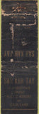 Matchbook Cover - SaH Kan Tay Rustic Resort Cass Lake MN POOR