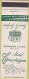 Matchbook Cover - Hotel Canandaigua NY