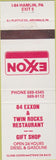 Matchbook Cover - Exxon Oil gas Hamlin PA