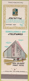 Matchbook Cover - Roosevelt Hotel New Orleans LA
