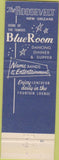 Matchbook Cover - Roosevelt Hotel New Orleans LA