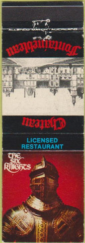 Matchbook Cover - Chateau Fontainebleau Auckland City Papakura