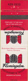 Matchbook Cover - Flemingdon Restaurant Don Mills ON