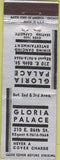 Matchbook Cover - Gloria Palace NO TOWN