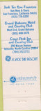 Matchbook Cover - Grand Bahama Hotel Country Club