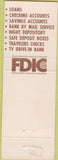 Matchbook Cover - Citizens National Bank Reno NV