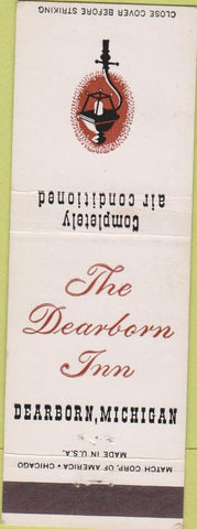 Matchbook Cover - Darborn Inn MI