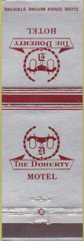 Matchbook Cover - Doherty Hotel Clare MI