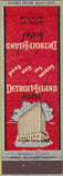 Matchbook Cover - Detroit Leland Hotel MI