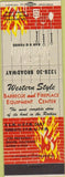 Matchbook Cover - Heavenly BBQ Denver CO