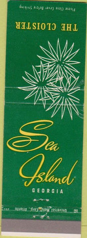 Matchbook Cover - The Cloister Sea Island GA