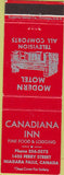 Matchbook Cover - Canadiani Inn Niagara Falls Canada