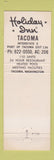 Matchbook Cover - Holiday Inn Tacoma WA WEAR