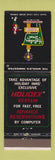 Matchbook Cover - Holiday Inn Medford OR