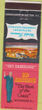 Matchbook Cover - Ed Zaberer Wildwood NJ