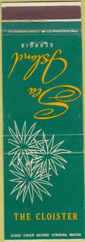 Matchbook Cover - The Cloister Sea Island GA