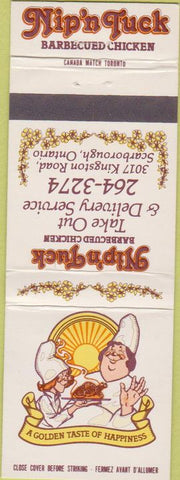Matchbook Cover - Nip N Tuck Scarborough ON