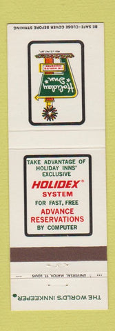 Matchbook Cover - Holiday Inn Seymour IN