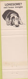 Matchbook Cover - Sunset Motel Calgary Alberta