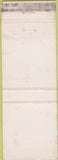 Matchbook Cover - Parsons Hotels ST Thomas Chatham London ON