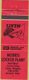 Matchbook Cover - Morris Locker Plant Morris Manitoba