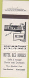 Matchbook Cover - Hotel Les Boules