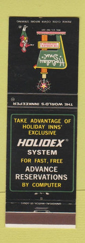 Matchbook Cover - Holiday Inn Fremont OH