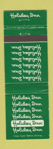 Matchbook Cover - Holiday Inn Canada NO TOWNS