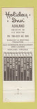 Matchbook Cover - Holiday Inn Ashland VA