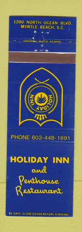 Matchbook Cover - Holiday Inn Myrtle Beach SC