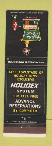 Matchbook Cover - Holiday Inn Du Bois PA