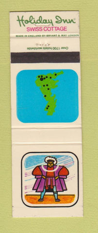 Matchbook Cover - Holiday Inn Swiss Cottage UK