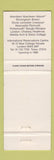 Matchbook Cover - Holiday Inn Swiss Cottage UK