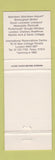 Matchbook Cover - Holiday Inn Portsmouth UK