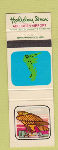 Matchbook Cover - Holiday Inn Aberdeen Airport UK