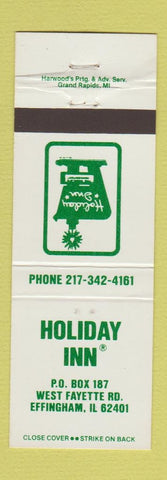 Matchbook Cover - Holiday Inn Effingham IL