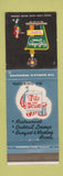 Matchbook Cover - Holiday Inn Philadelphia PA locations The Drum