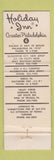 Matchbook Cover - Holiday Inn Philadelphia PA locations The Drum
