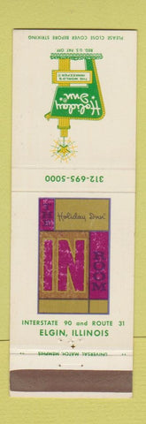 Matchbook Cover - Holiday Inn Elgin IL