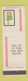 Matchbook Cover - Holiday Inn Adrian MI Cortland NY Hurley WI Kenosha #2