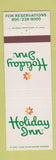 Matchbook Cover - Holiday Inn Lawrence KS