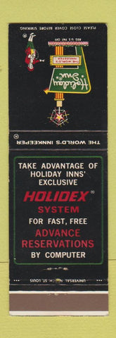 Matchbook Cover - Holiday Inn Meriden CT