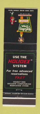 Matchbook Cover - Holiday Inn Daytona Beach FL