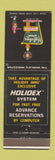Matchbook Cover - Holiday Inn Columbus OH