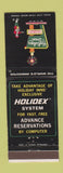 Matchbook Cover - Holiday Inn Delaware OH