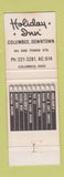 Matchbook Cover - Holiday Inn Columbus OH Downtown