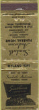 Matchbook Cover - Anderson Funeral Home Minneapolis MN