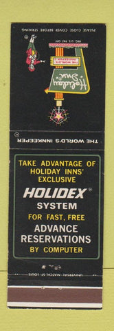 Matchbook Cover - Holiday Inn Elyria Lorain OH #2